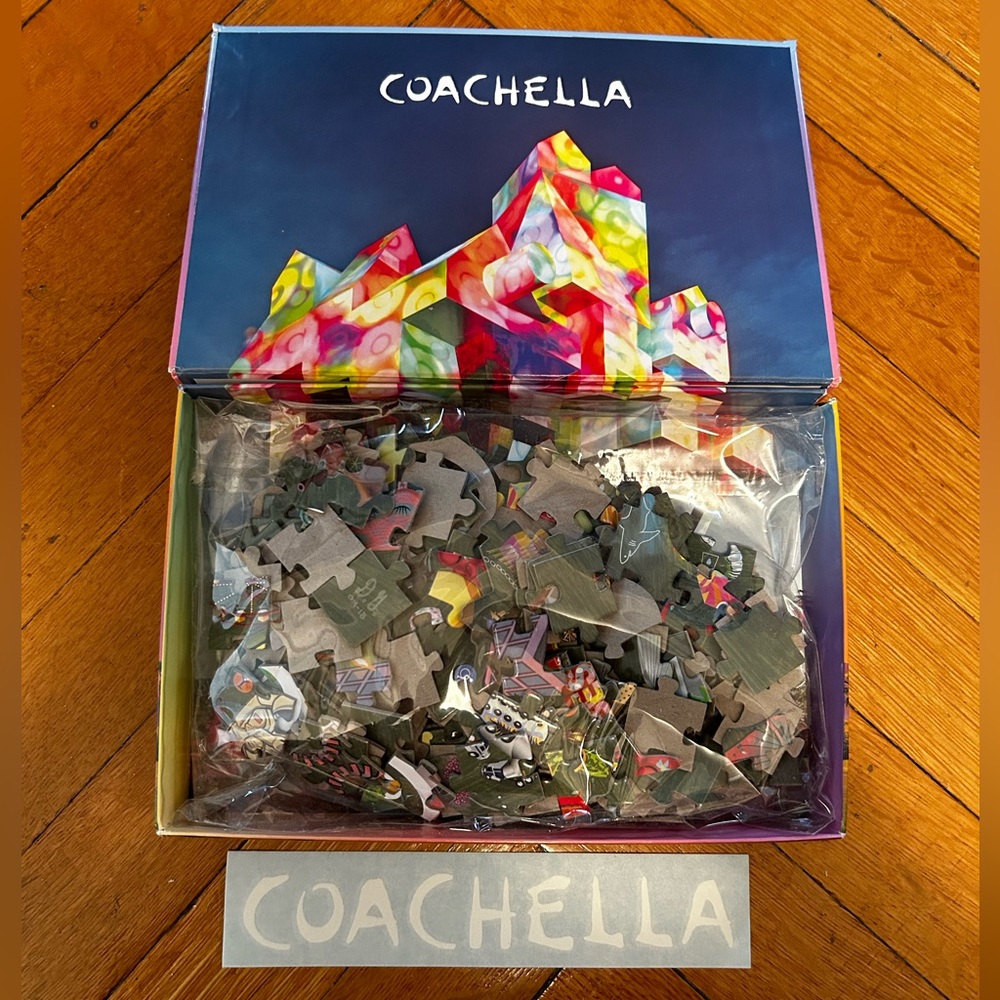 Coachella 2018 Collectible Jigsaw Puzzle - Never Been Opened